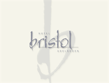 Tablet Screenshot of bristol-adelboden.com